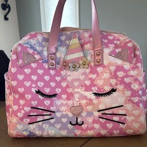Pink Cat Face Handbag